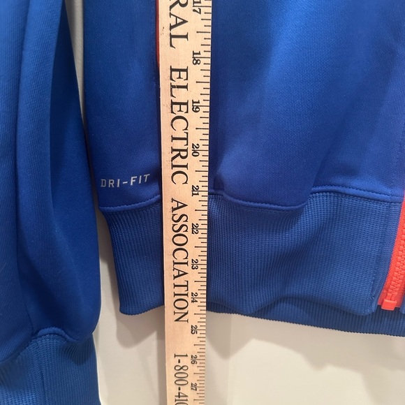 Florida Gators Nike Dri-Fit Full Zip Jacket Blue Orange SEC Football Ladies Sz M - Picture 5 of 8